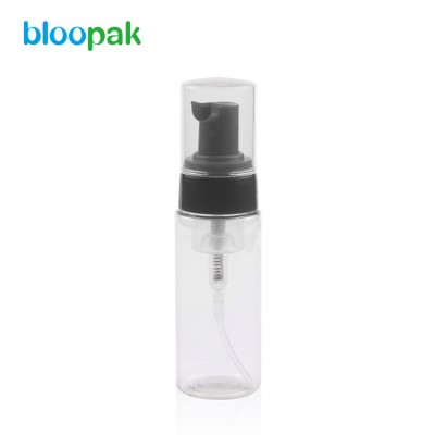 customized color logo plastic foam pump 50ml cosmetic foam pump bottle