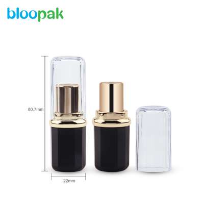 Wholesale transparent lid custom lipstick packaging tube